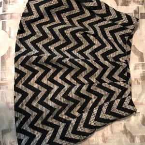Chevron Winter skirt